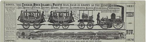The Chicago, Rock Island & Pacific Railroad....1876