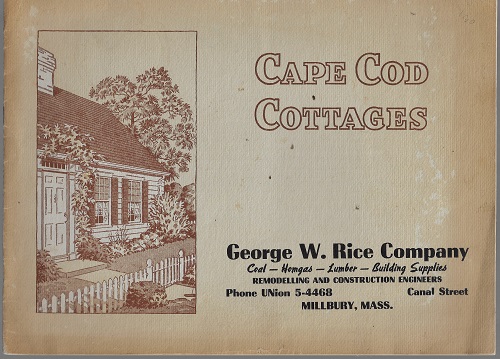 Cape Cod Cottages Trade Catalog
