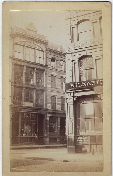 Boston, Massachusetts Cabinet Card. c. 1890's.