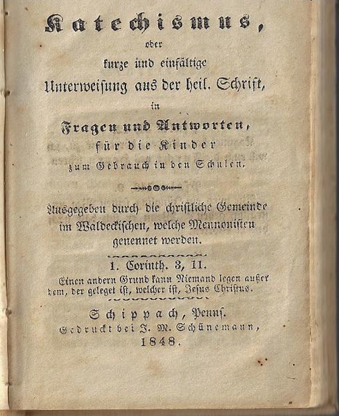 CATECHISM FOR CHILDREN SIMPLE INSTRUCTION IN THE FORM OF QUESTIONS AND ANSWERS: RARE IMPRINT