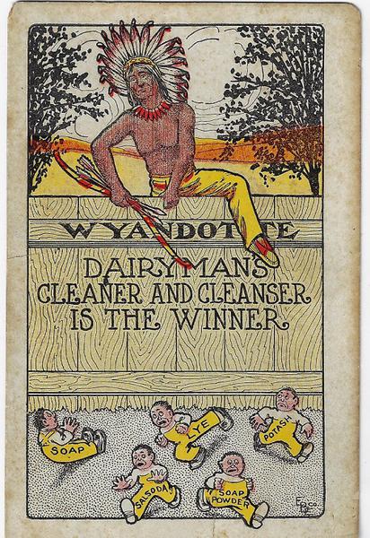 Wyandotte Dairy - Trade Card
