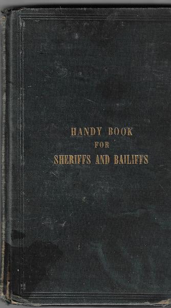 HANDY FOR SHERIFFS AND BAILIFFS OF THE PROVINCE OF QUEBEC.