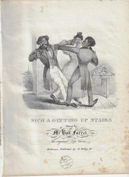 SICH A GITTING UP STAIRS SHEET MUSIC