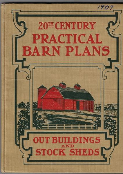 20TH CENTURY PRACTICAL BARN PLANS - OUTBUILDINGS AND STOCK SHEDS
