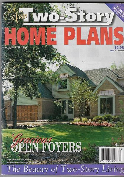 NEW TWO STORY HOME PLANS