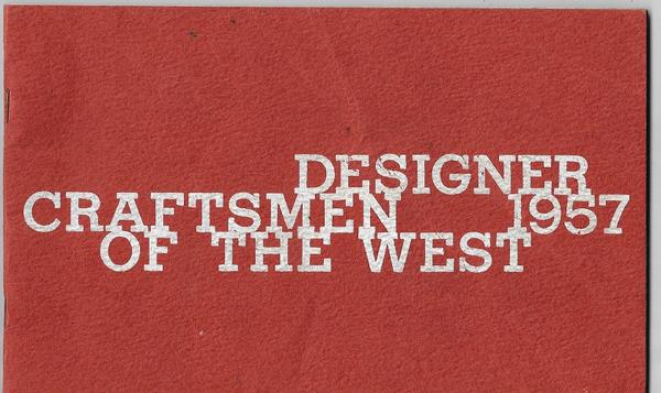 DESIGNER CRAFTSMEN OF THE WEST. 1957