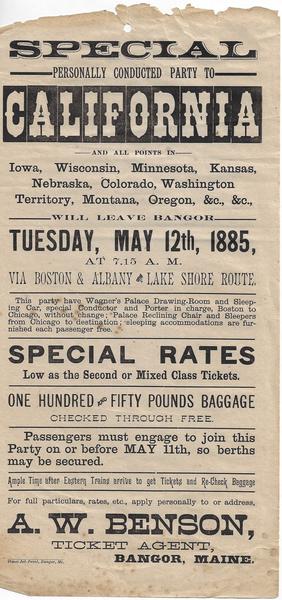 Cross-Country Railroad Travel