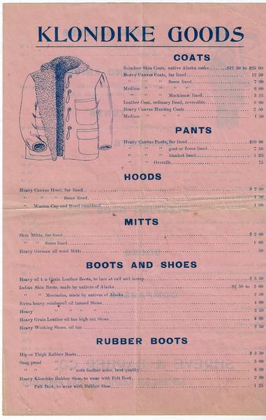 KLONDIKE GOODS