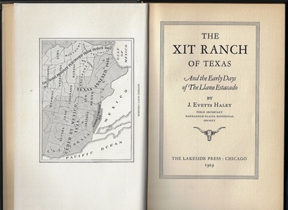 The Xit Ranch Of Texas And The Early Days Of The Llano Estacado