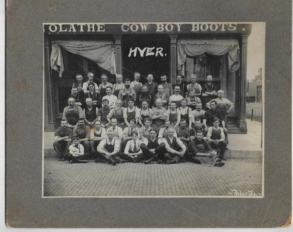 Photos of the C. H. Hyer Boot Company