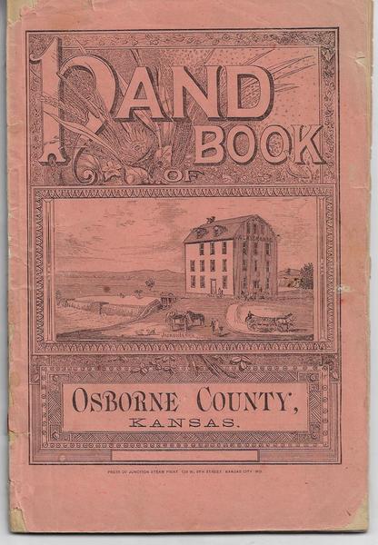 HAND BOOK OF OSBORNE COUNTY, KANSAS