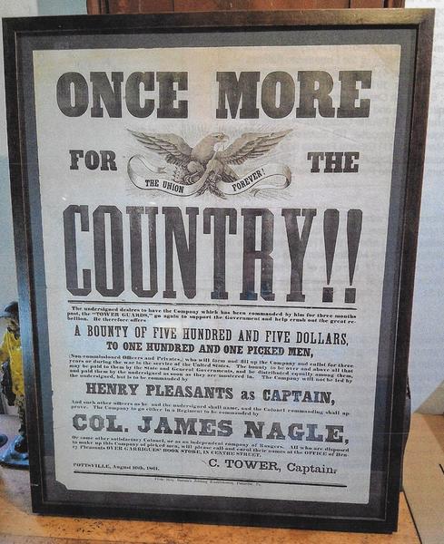 Civil War broadside - Once More For The Country - Civil War Broadside