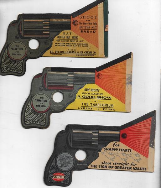 "Bang" Gun Trade Cards