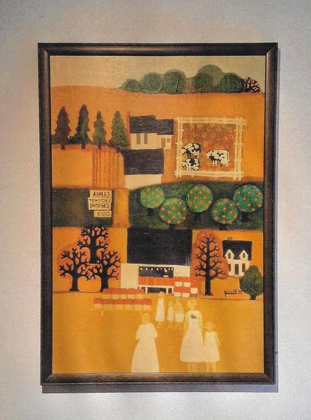 Judith Welk Folk Art Painting