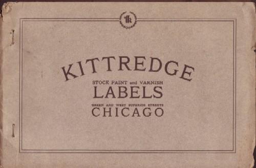 Kittredge Stock Paint And Varnish Labels