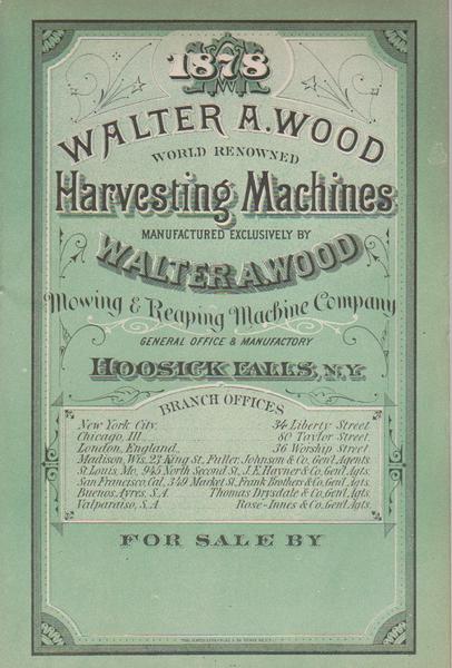 Walter A. Wood Trade Catalog