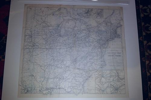 Appleton's Railway Map of the United States and Canada - 1871