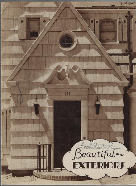 Beautiful Exteriors - c. 1928