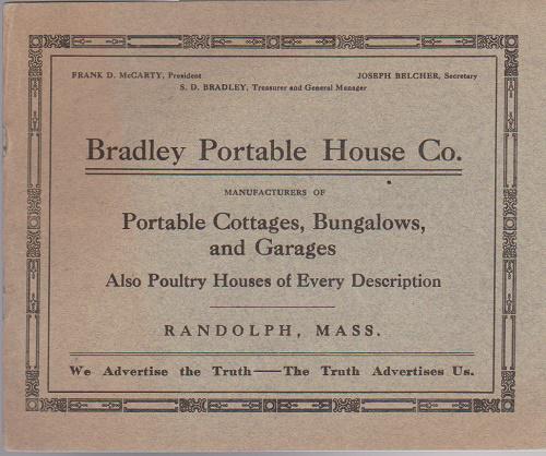 Bradley Portable House Co. - 1916