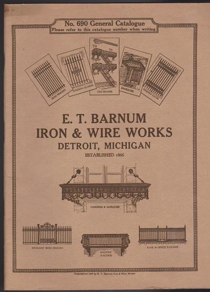 E.T. Barnum Iron and Wire Works - 1926