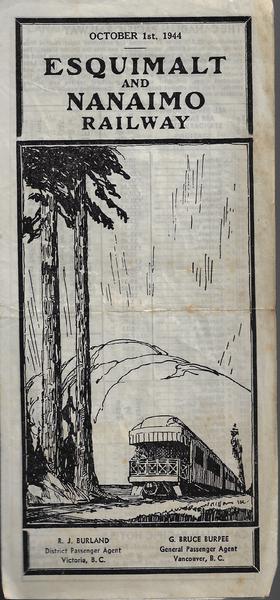 Canada - Esquimalt and Nanaimo Railway - 1944