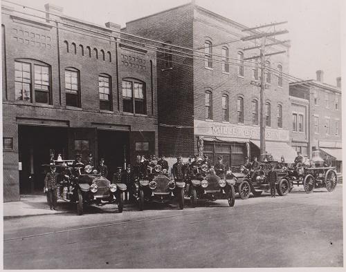 Fire Engine Photo Album - C. 1925-1970
