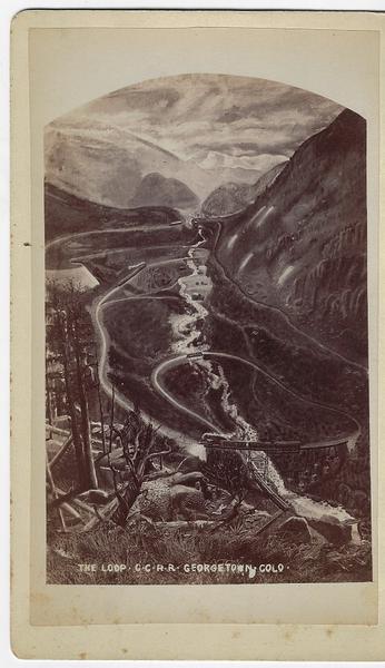 Photo of The Georgetown Railroad Loop - 1884