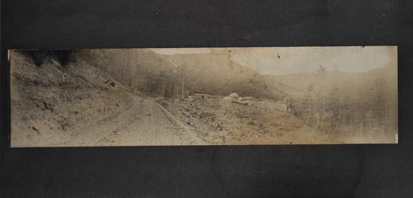 Logging Creek, Montana Mining Camp Photo - 1909