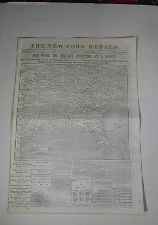 New York Herald - October 29, 1861. Our Naval and Military Operations At A Glance.