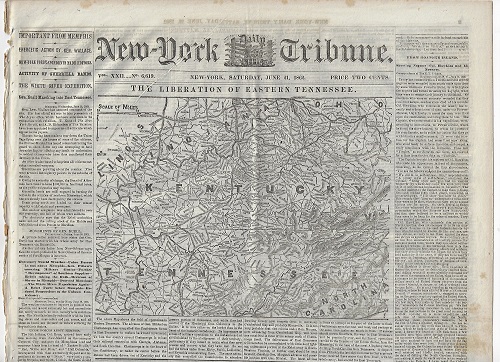 New York Tribune - June 21, 1862 - The Liberation of Eastern Tennessee
