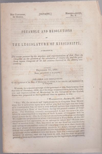 Slavery - Mississippi