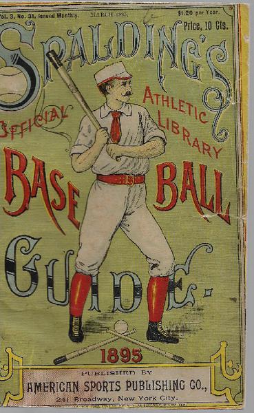 Spalding's Baseball Guide - 1895