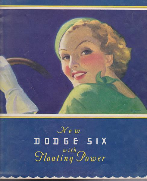 New Dodge Six with Floating Power - 1932