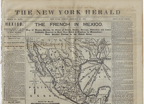 The New York Herald - January 27, 1865 - The French In Mexico