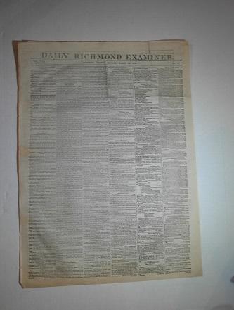 Daily Richmond Examiner - March 28, 1864