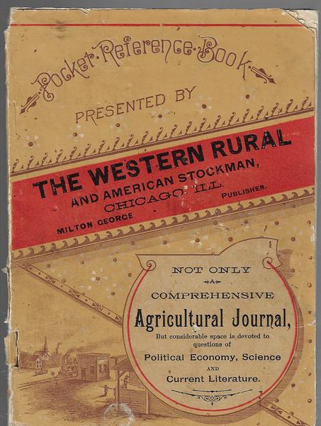 Western Rural and American Stockman - 1883