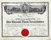 THE LINCOLN FARM ASSOCIATION CERTIFICATE #113499