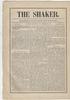 THE SHAKER. Vol. II 0 No. 2. SHAKERS, ALBANY CO. N.Y. FEBRUARY, 1872
