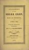 Louisiana Sugar Crop - 1861-62