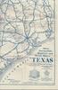 Official Automobile Highway and Route Map of Texas - c. 1920