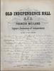 Sheet Music - Old Independence Hall