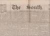 The South - Pro-Succession Newspaper - 1861