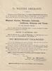 To Western Emigrants - Broadside - Ohio and Mississippi Railway