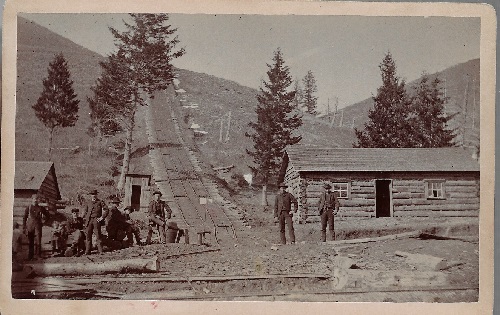 Extremely Rare Photo by Joseph G. Kopp of Timberline, Montana.