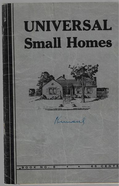 Universal Small Homes - Book No. 8