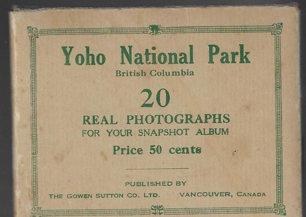 Yoho National Park - British Columbia - c. 1930